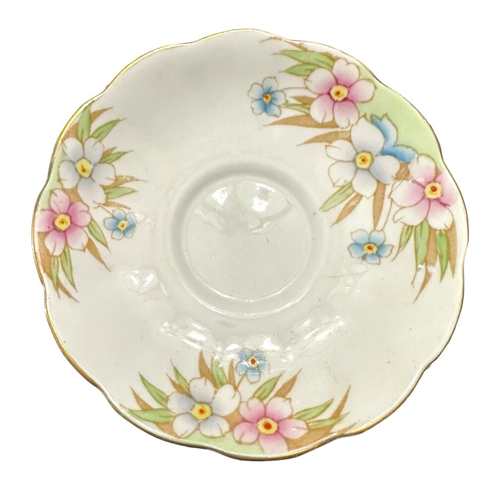 Antique 1920s - 1930s Royal Albert Crown Bone China Tea Saucer Replacement